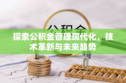 定南探索公积金管理现代化，技术革新与未来趋势