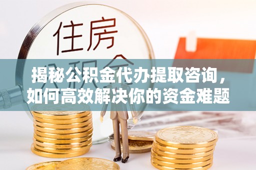 定南揭秘公积金代办提取咨询，如何高效解决你的资金难题