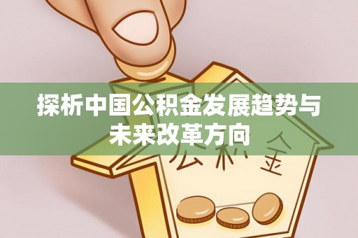 定南探析中国公积金发展趋势与未来改革方向