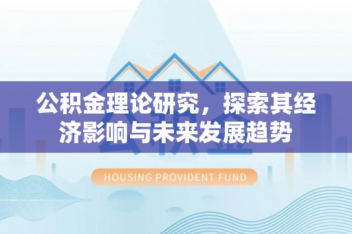 定南公积金理论研究，探索其经济影响与未来发展趋势