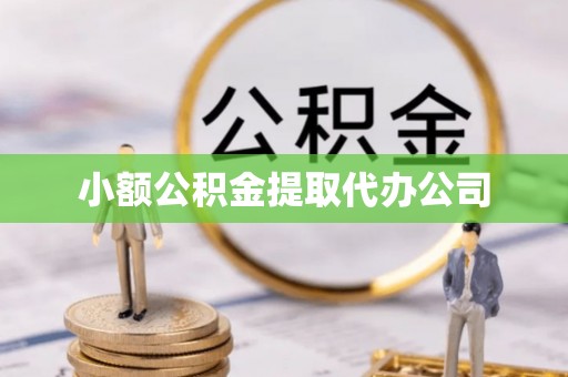 定南小额公积金提取代办公司
